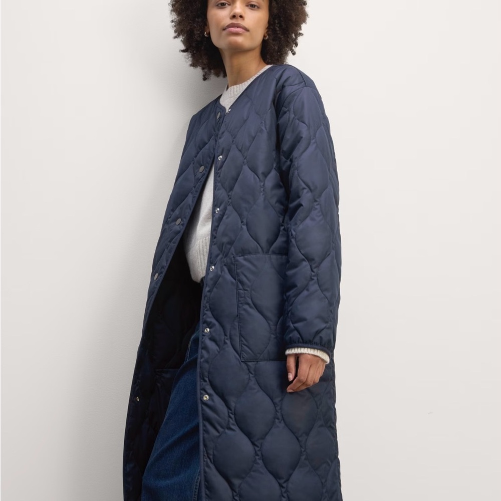 Everlane Long Quilted Liner